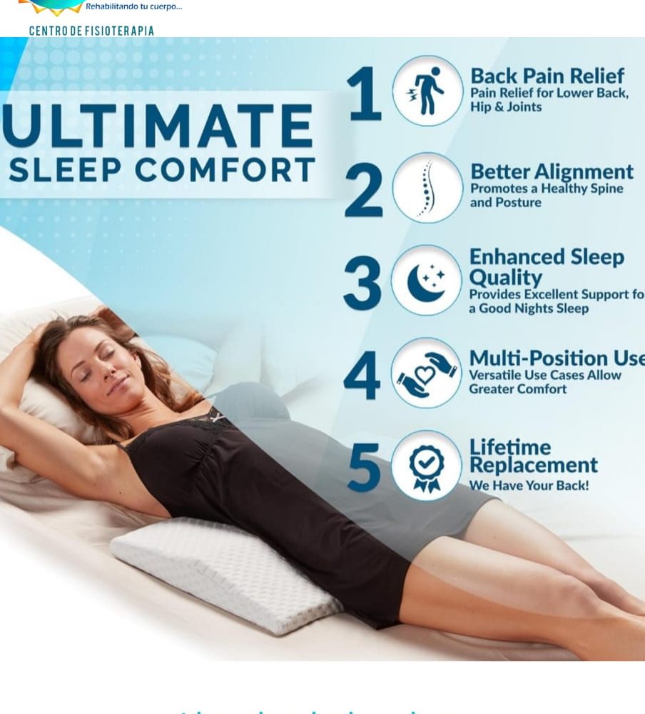 Almohada Lumbar Comfilife Blanco